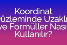 Koordinat Düzleminde Uzaklık ve Formüller Nasıl Kullanılır?
